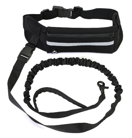 SPS TrailMate Hands-Free Leash with Bungee and Waist Bag