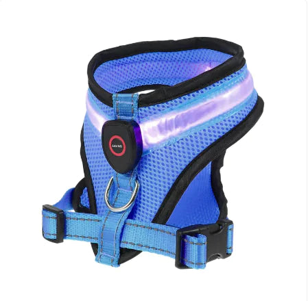 SPS GlowPaws LED Dog Harness